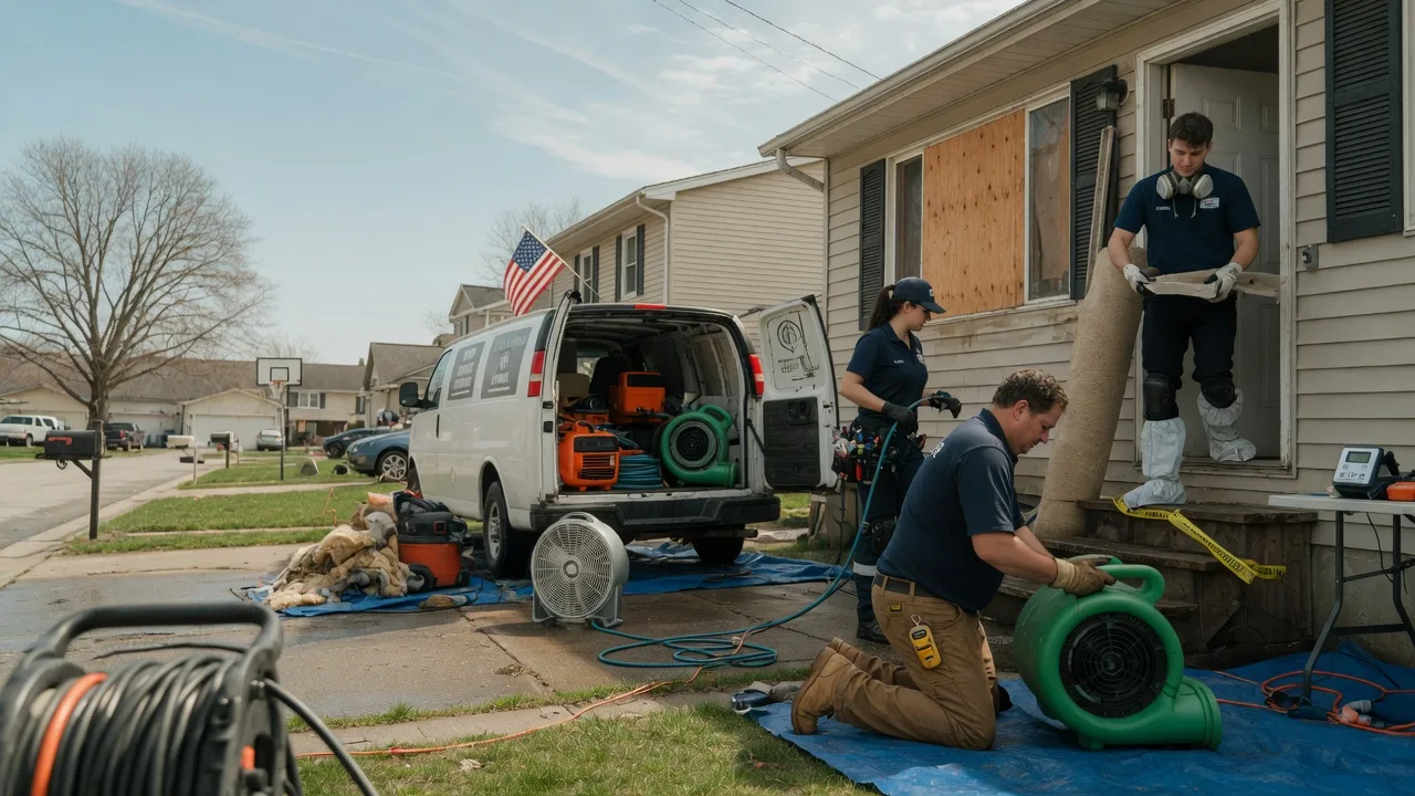 Water Damage Restoration in Metamora, MI near me